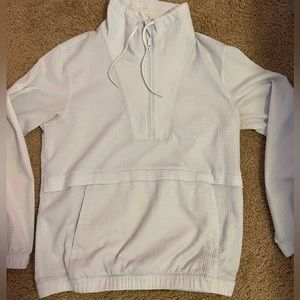 size 4 Light Blue Lululemon quarter zip